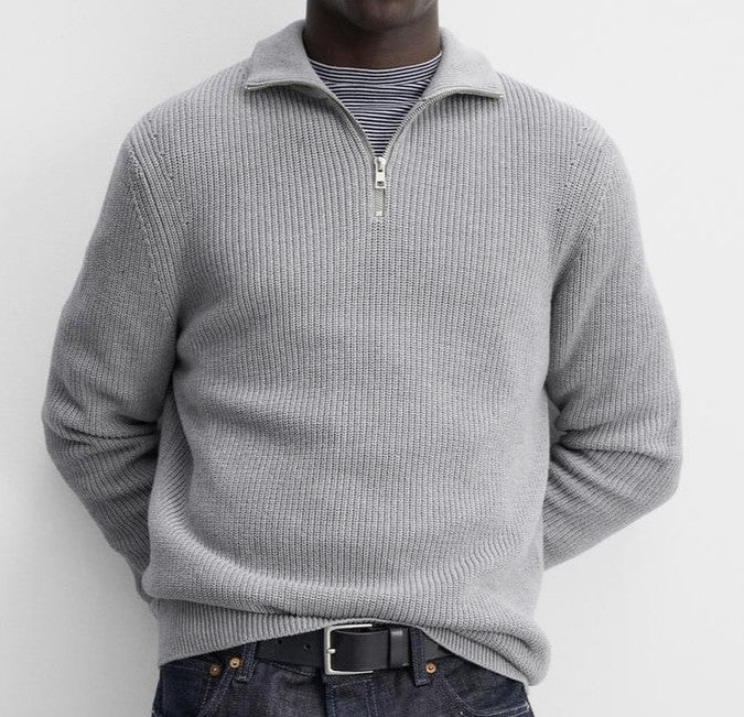 Strickpullover Langarm