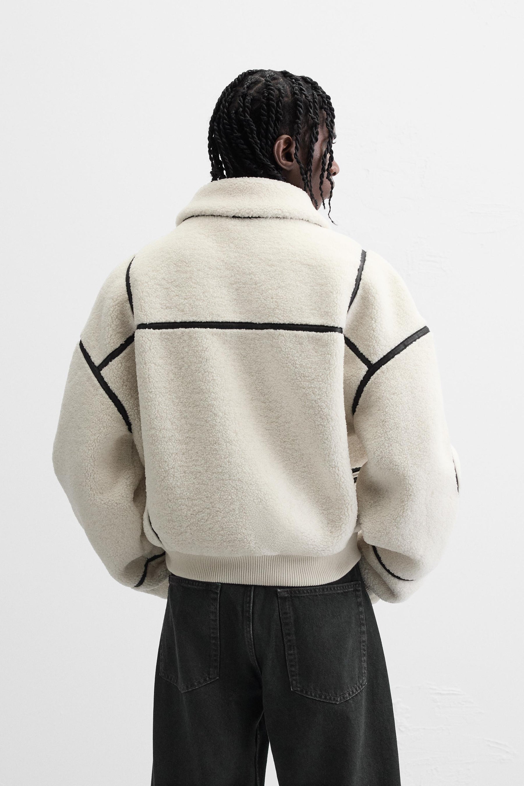 Vintage Fleece Jacke