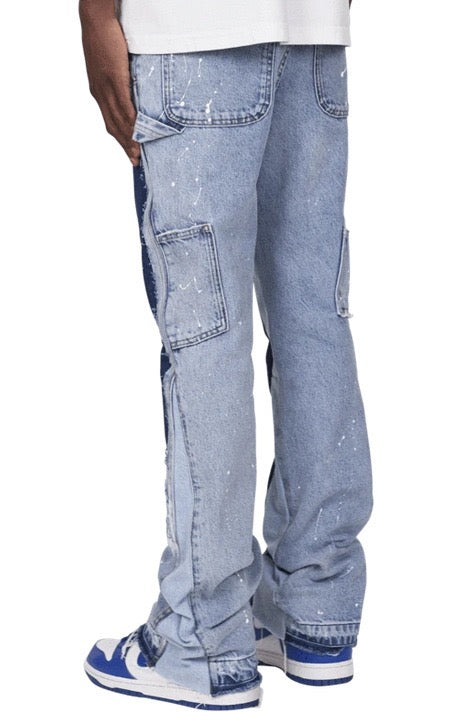 Flared Denim Jeans