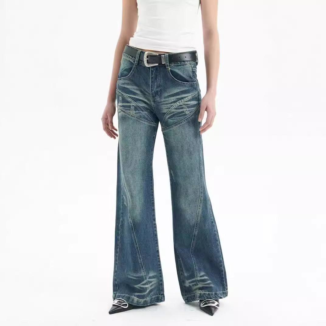 Retro Jeans Frauen