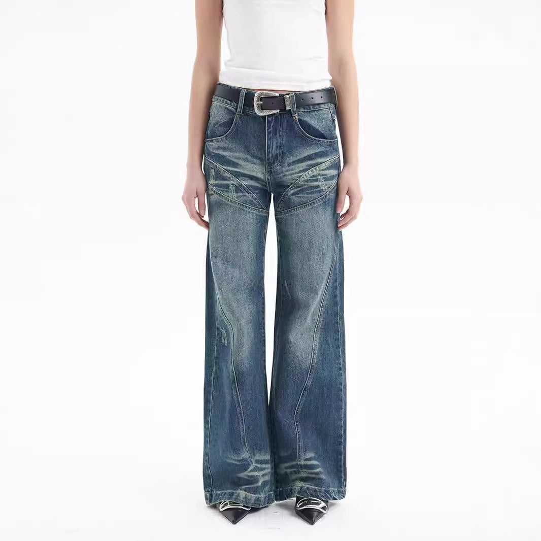 Retro Jeans Frauen