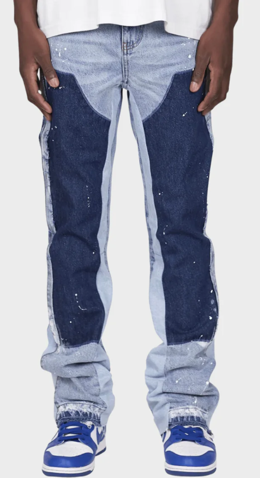 Flared Denim Jeans