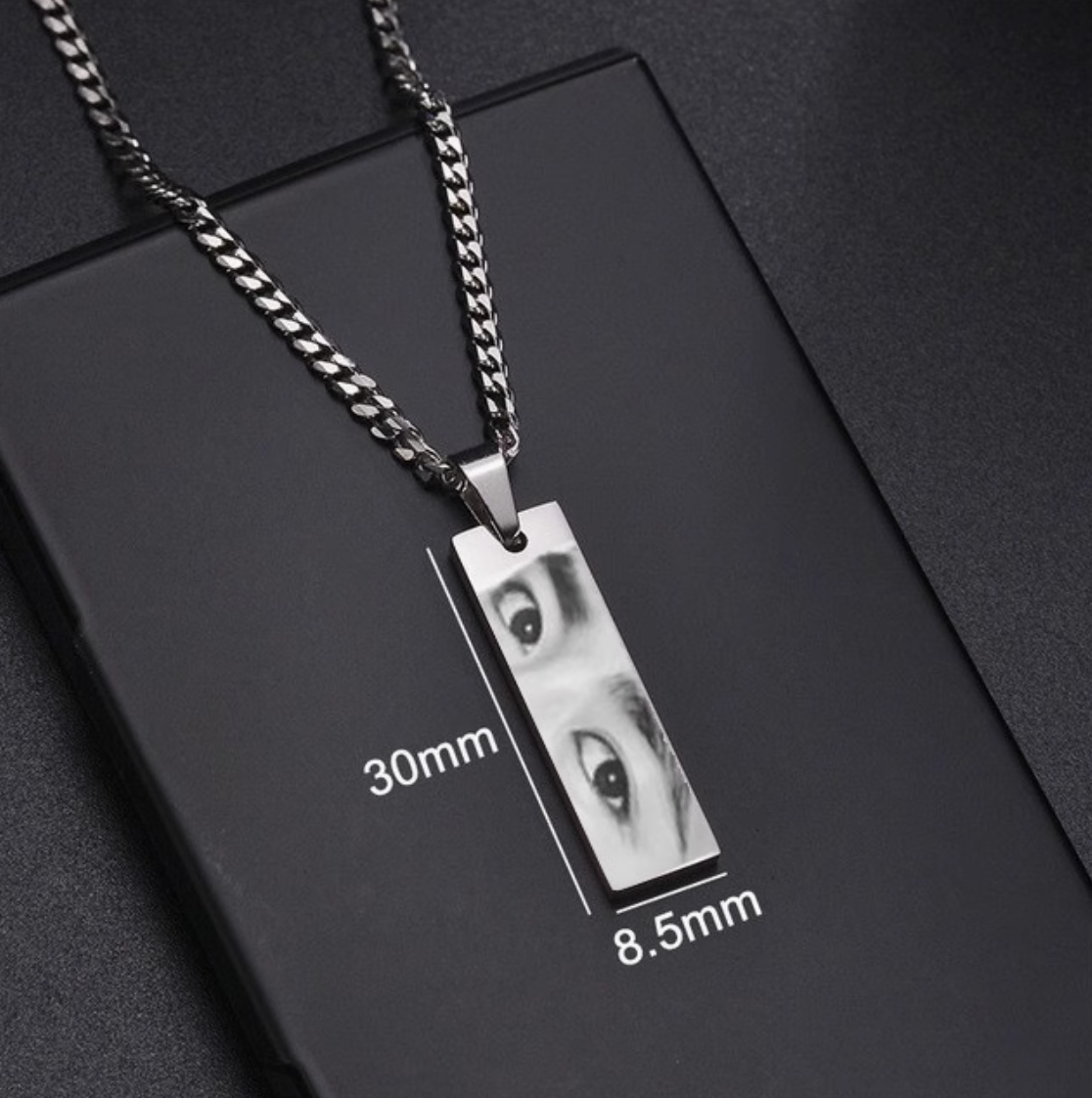 Personalisierbare Kette - Augen