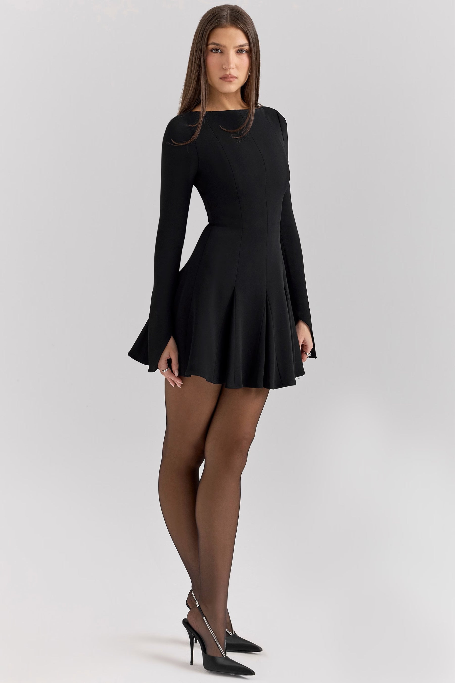 Black Stretch Mini Dress