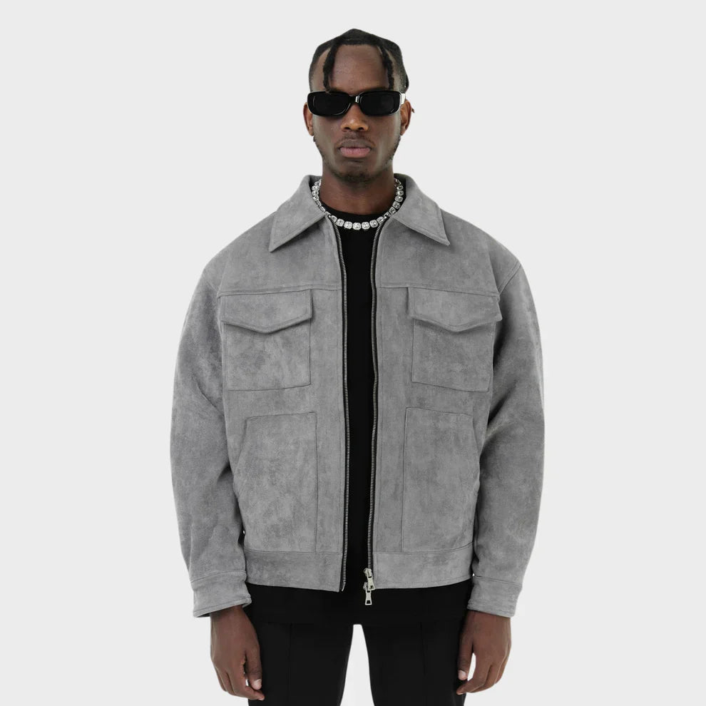 Washed Leather Jacket