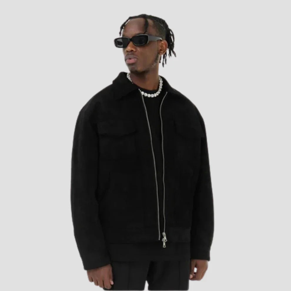 Washed Leather Jacket