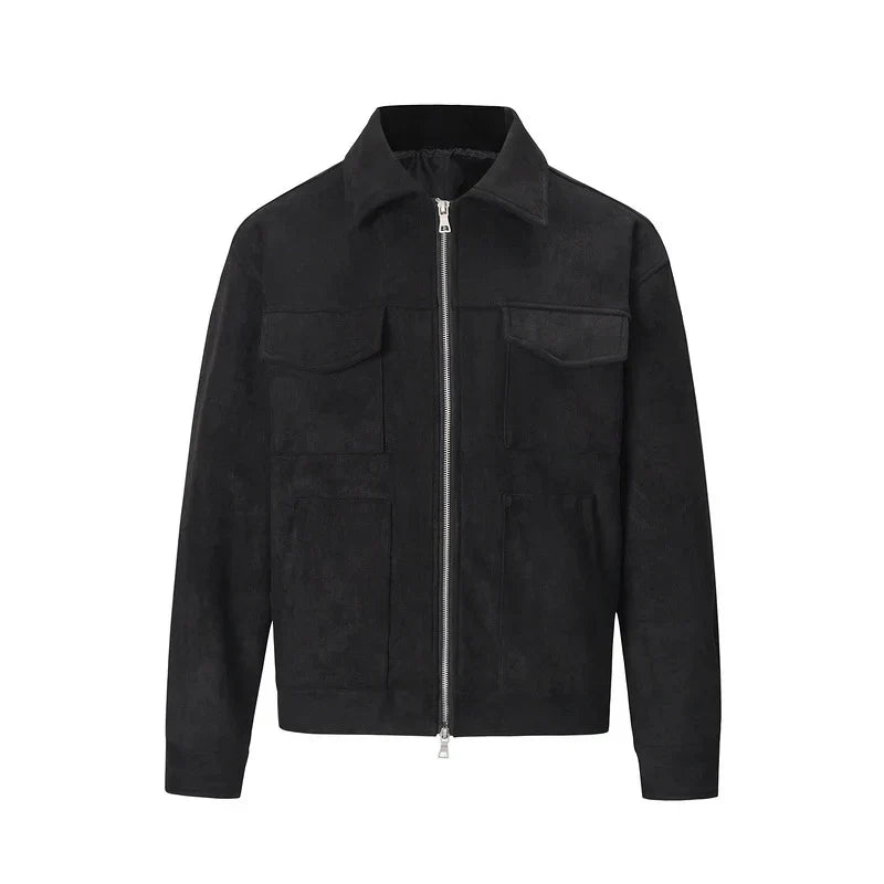 Washed Leather Jacket