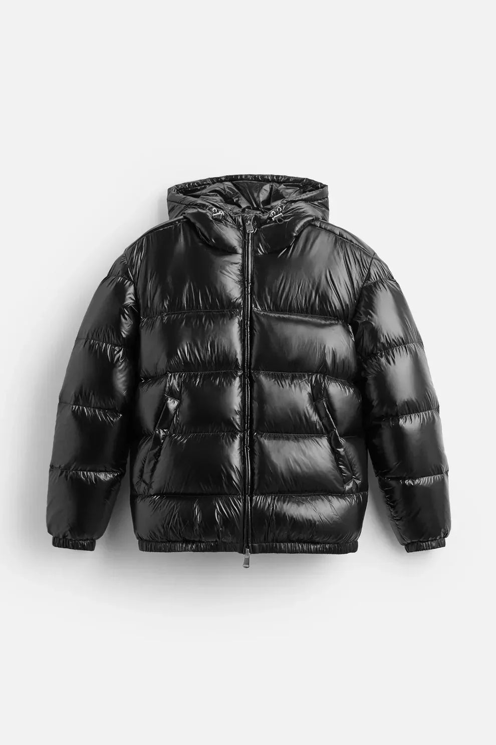 Shiny Puffer Jacke