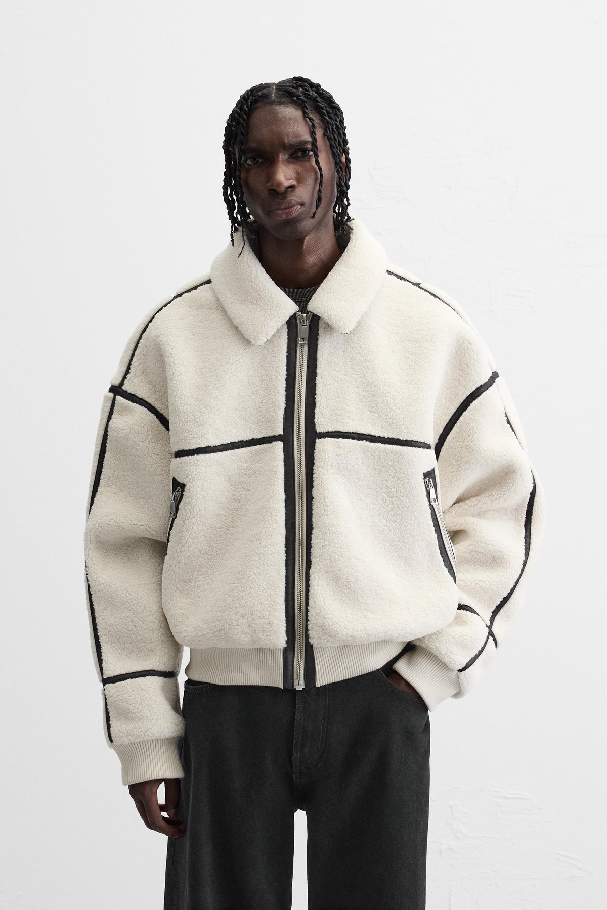 Vintage Fleece Jacke