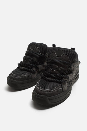 Skate Sneaker dicke Schnürsenkel