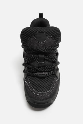 Skate Sneaker dicke Schnürsenkel