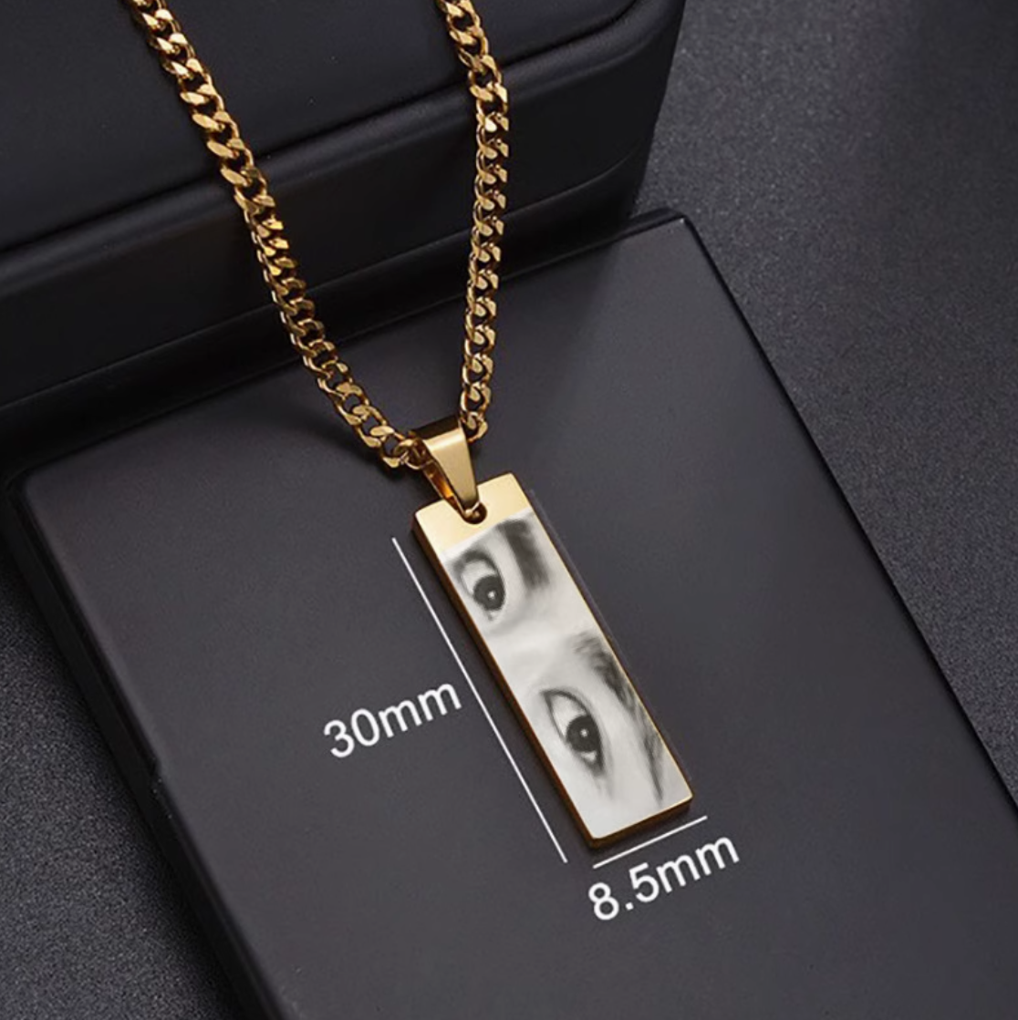 Personalisierbare Kette - Augen