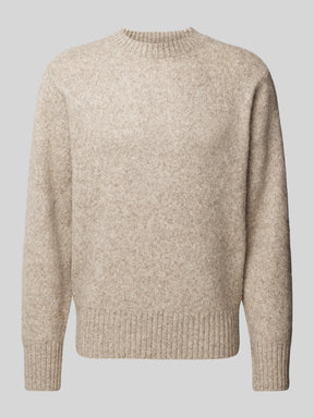 Strickpullover Rundhals