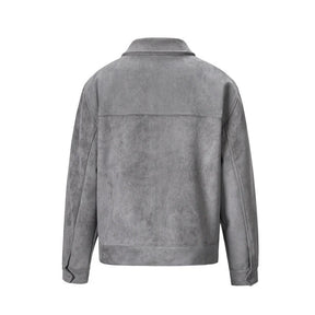 Washed Leather Jacket