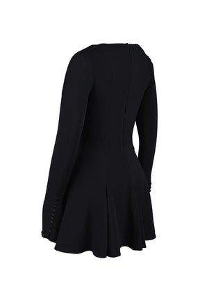 Black Stretch Mini Dress